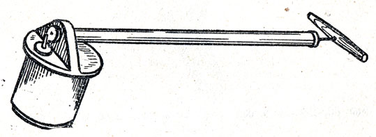 Рис. 62. Ручной пульверизатор (Рижского завода) для обработки соцветия гиббереллином (ГК) и другими стимуляторами