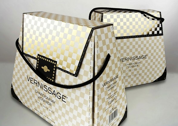 Оригинальная упаковка для вина. Проект Bag-in-Bag от компании Vernissage